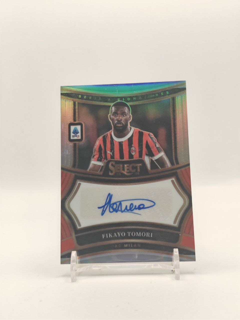 2024-25 PANINI SELECT SERIE A FIKAYO TOMORI MILAN SIGNATURES AUTO