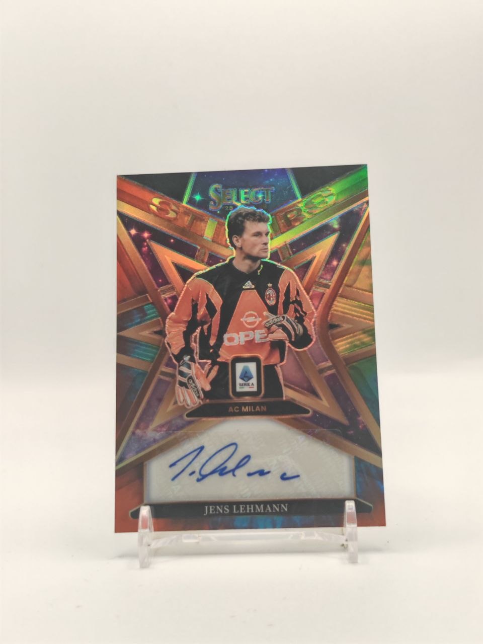 2025-26 PANINI SELECT SERIE A JENS LEHMANN MILAN STELLAR AUTO 16/25