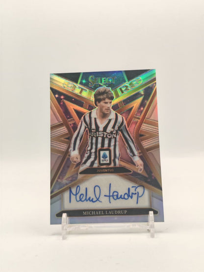 2025-26 PANINI SELECT SERIE A MICHAEL LAUDRUP JUVENTUS STELLAR AUTO