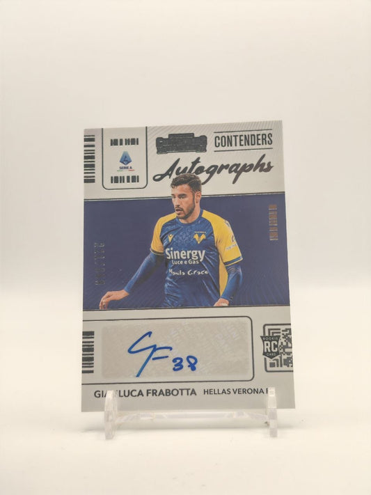 2021-22 PANINI CHRONICLES CONTENDERS SERIE A GIANLUCA FRABOTTA HELLAS VERONA AUTO RC 221/389