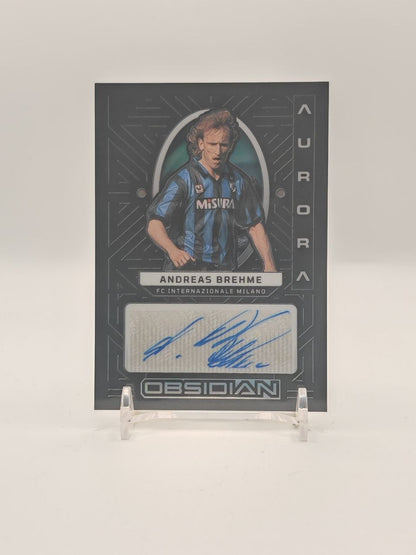 2022-23 PANINI OBSIDIAN ANDREAS BREHME INTER AURORA AUTO 063/199