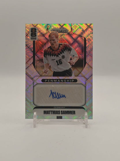 2026 PANINI PRIZM FIFA WORLD CUP MATTHIAS SAMMER GERMANIA PENMANSHIP AUTO
