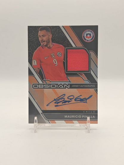 2020-21 PANINI OBSIDIAN MAURICIO PINILLA CILE JERSEY AUTOGRAPHS AUTO RELIC 31/50