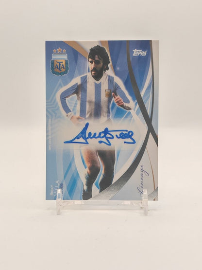 2024 TOPPS LINEAGE ARGENTINA RICKY VILLA LEGENDS AUTO