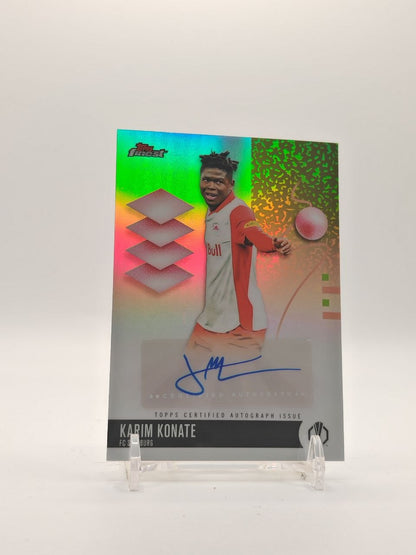 2025-26 TOPPS FINEST UEFA CLUB COMPETITIONS KARIM KONATÉ SALISBURGO AUTO