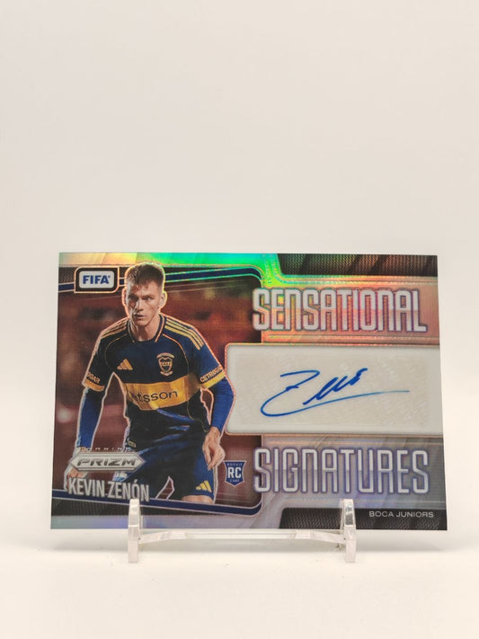 Kevin Zenón Panini Prizm FIFA Sensational Signatures Auto RC, fronte