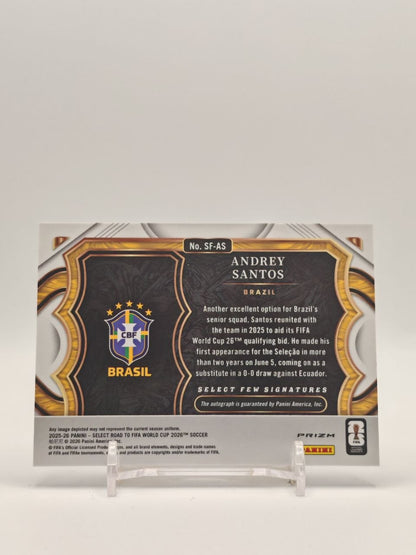 Retro card Andrey Santos Panini Select Road to FIFA World Cup 2026 SF-AS