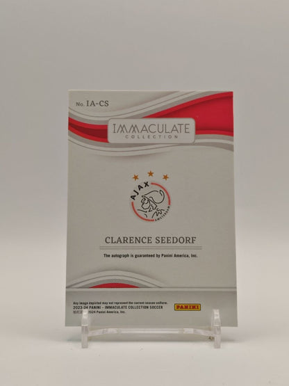Retro card Clarence Seedorf Ajax Panini Immaculate Collection 2023-24 IA-CS