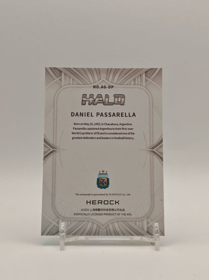 Retro card Daniel Passarella Herock Halo 2025 AG-DP
