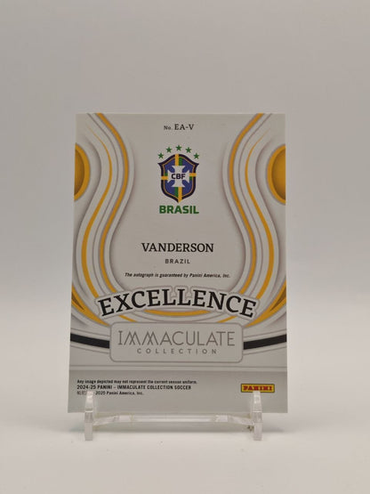 Retro Vanderson Panini Immaculate Collection 2024-25 EA-V