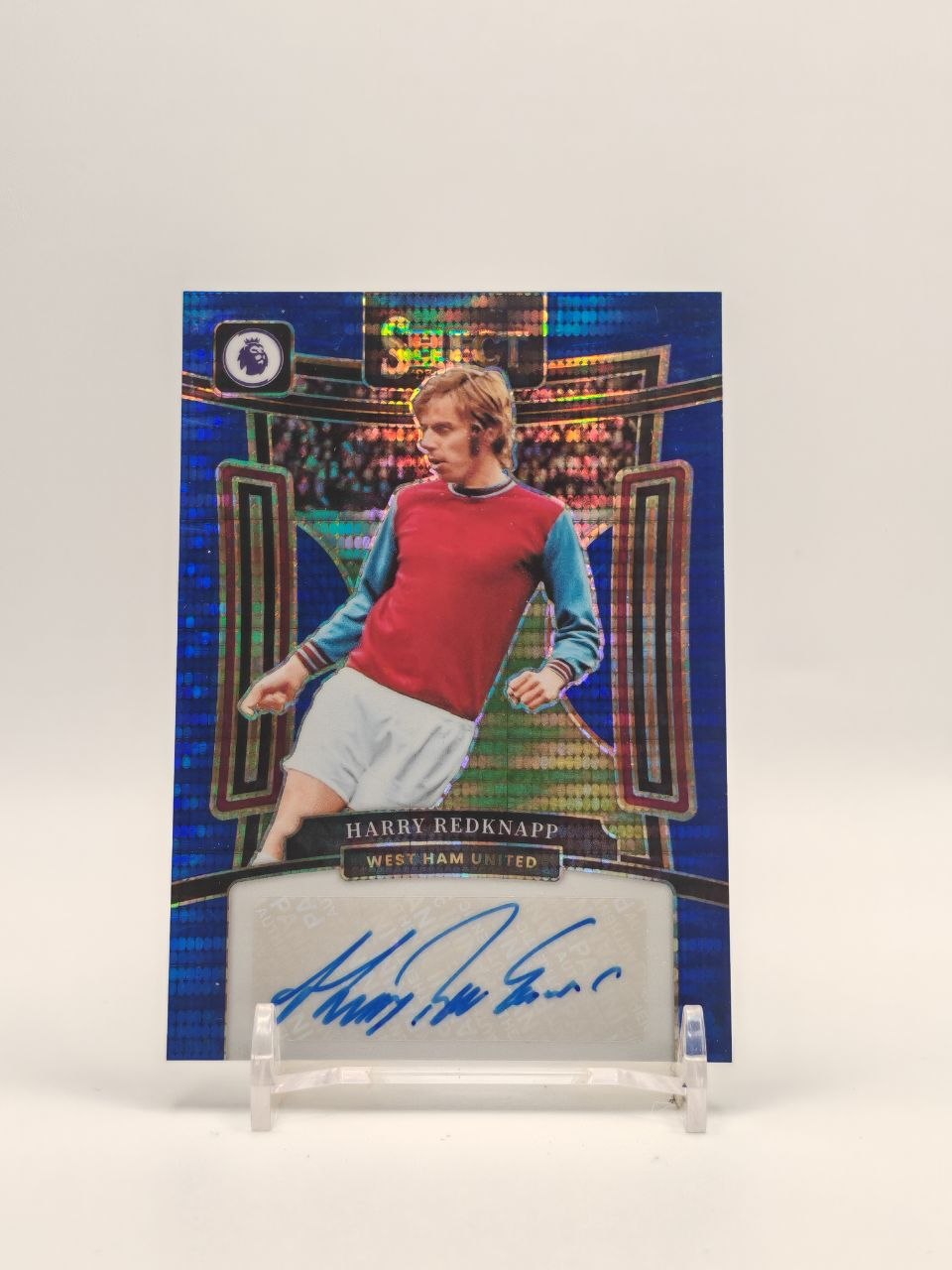 Fronte Harry Redknapp West Ham United Panini Select Signatures autografata