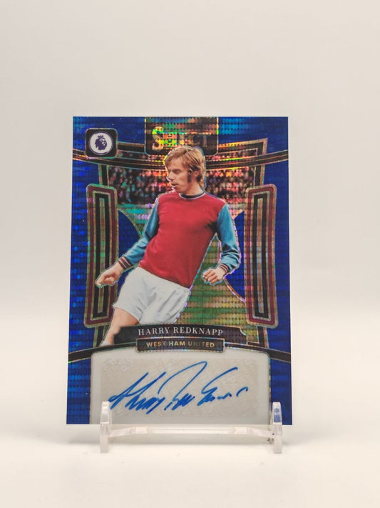 Fronte Harry Redknapp West Ham United Panini Select Signatures autografata