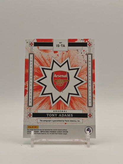 Retro Tony Adams Panini Impeccable Premier League 2024 IS-TA