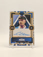 Fronte Mikey Moore Rangers Topps Gold Current Stars autografata