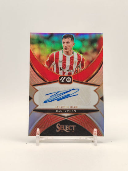 Fronte Dani Vivian Athletic Club Panini Select La Liga autografata