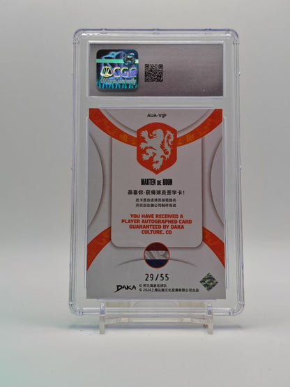 Marten de Roon Daka Netherlands Auto Silver 29/55 CGC Gem Mint 10, retro