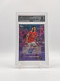 Enzo Fernández Benfica Topps Simplicidad Auto Purple 05/25 RC BEN 9 Auto 10, fronte