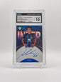 Kristjan Asllani Daka Inter auto 37/79 CGC Gem Mint 10 fronte