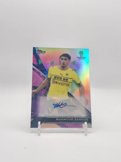 Mahmoud Dahoud Topps Finest Auto fronte