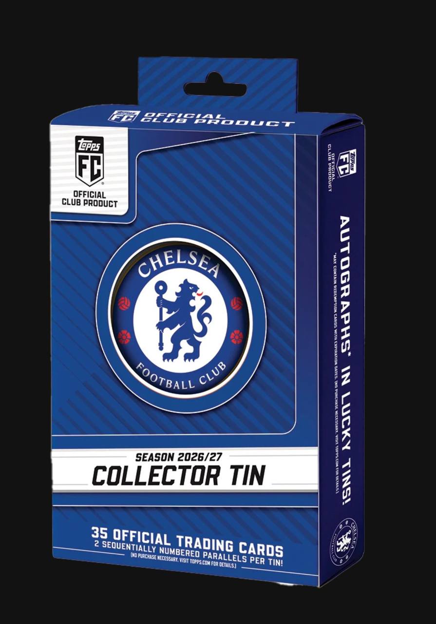 Topps Chelsea Collector Tin Box 2026/27