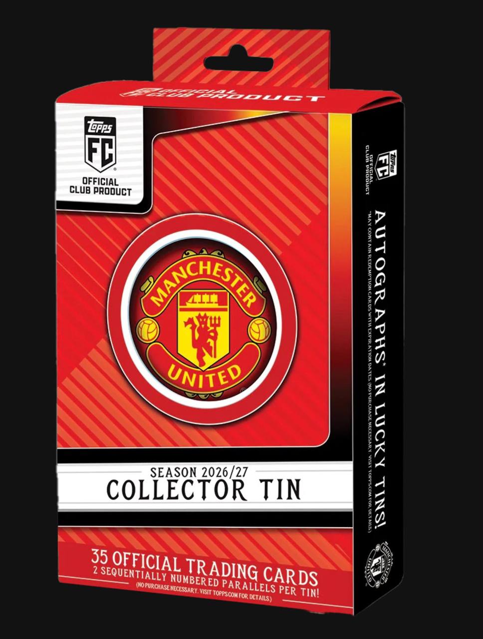 Topps Manchester United Collector Tin Box 2026/27